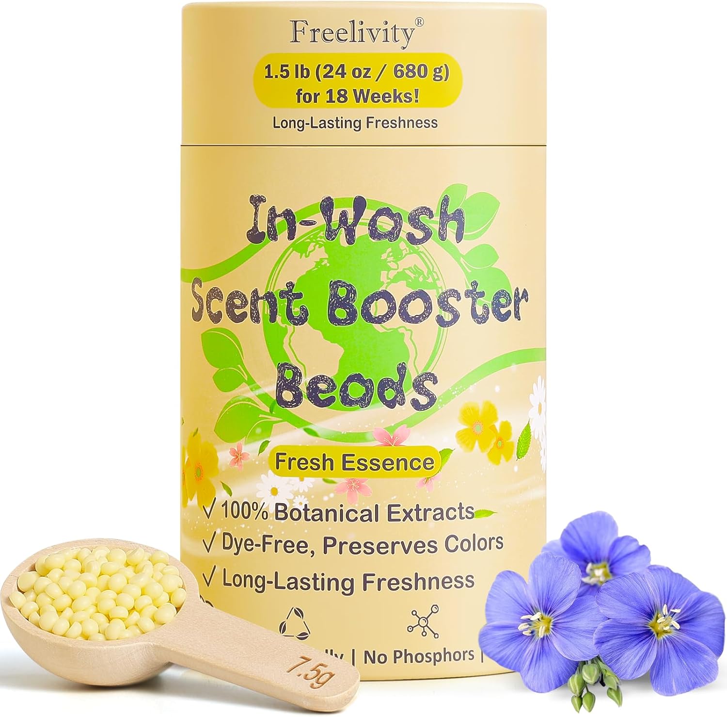 Scent Booster Bead - 인-워시 향기 부스터 비즈 – 프레시