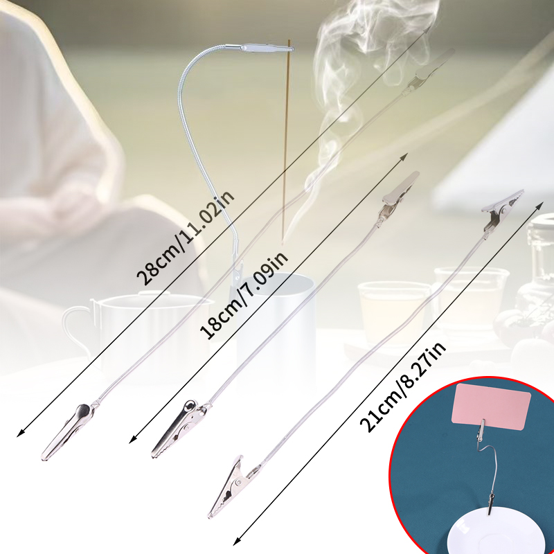 Home And You Fragrance Diffuser - 10Pcs 더블 헤드 금속 향 클립