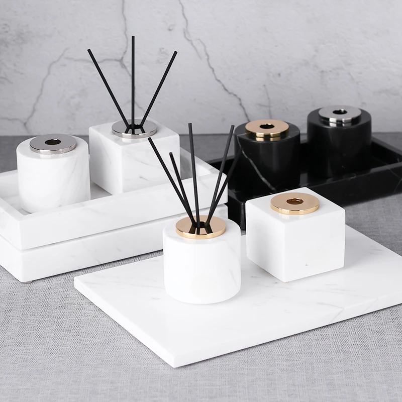 대리석 아로마테라피 병 무화염 향수병 고급스러운 거실  - Home Fragrance Luxury 리뷰 및 가격