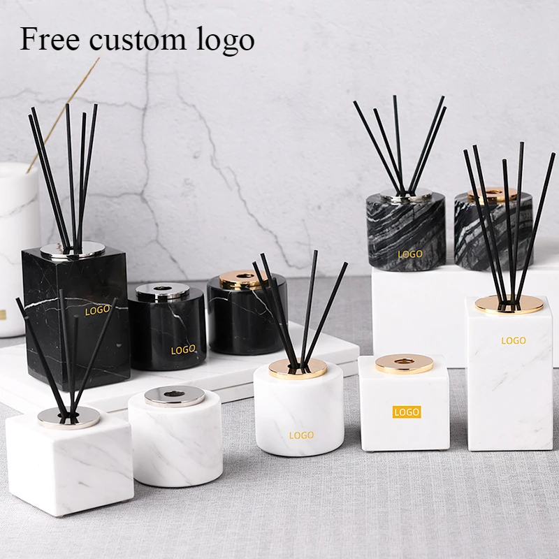 대리석 아로마테라피 병 무화염 향수병 고급스러운 거실  - Home Fragrance Luxury 리뷰 및 가격