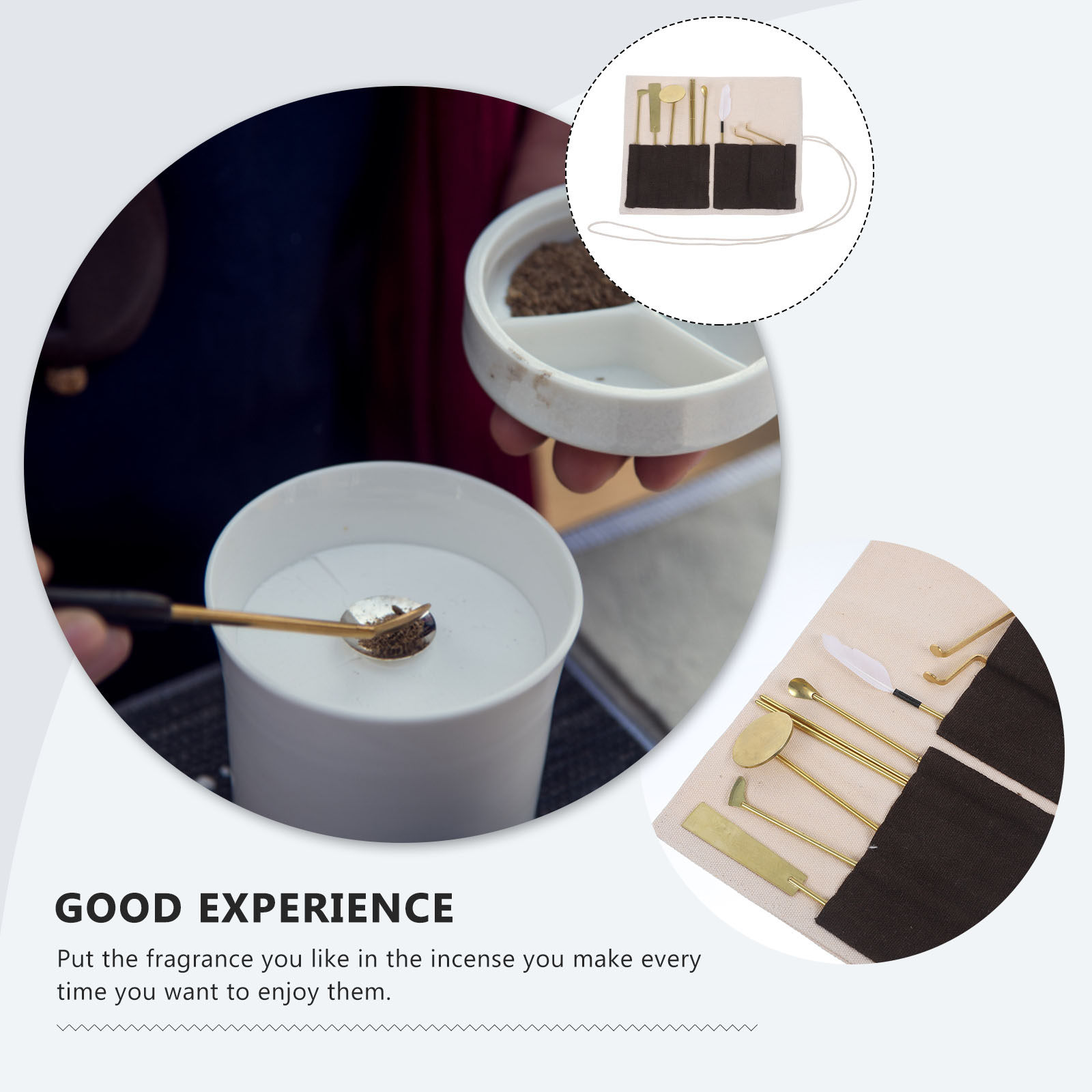 7종 황동 향 제작 도구 세트, 향 콘 프레스, 스푼, - Home Fragrance Kit 리뷰 및 가격