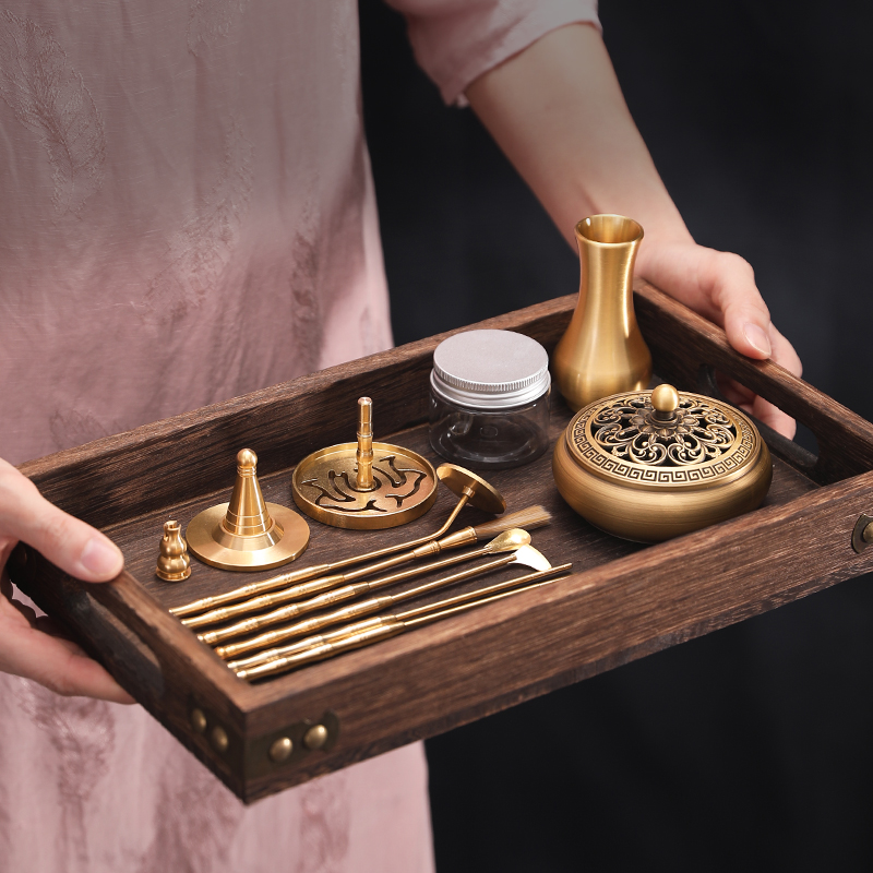향 만들기 키트 황동 향 버너 도구 세트, 요가 명상  - Home Fragrance Kit 리뷰 및 가격