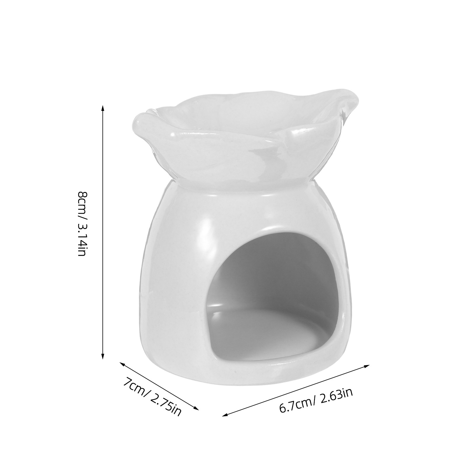 세라믹 홀더 우아한 잎 모양 티라이트 오일 버너 아로마 - Home And You Fragrance Diffuser 리뷰 및 가격