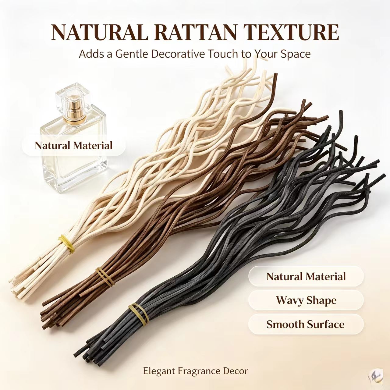 20개입 롱 웨이브 라탄 리드 디퓨저 스틱 향 디퓨저  - Home Fragrance Reed Diffuser Refill 리뷰 및 가격