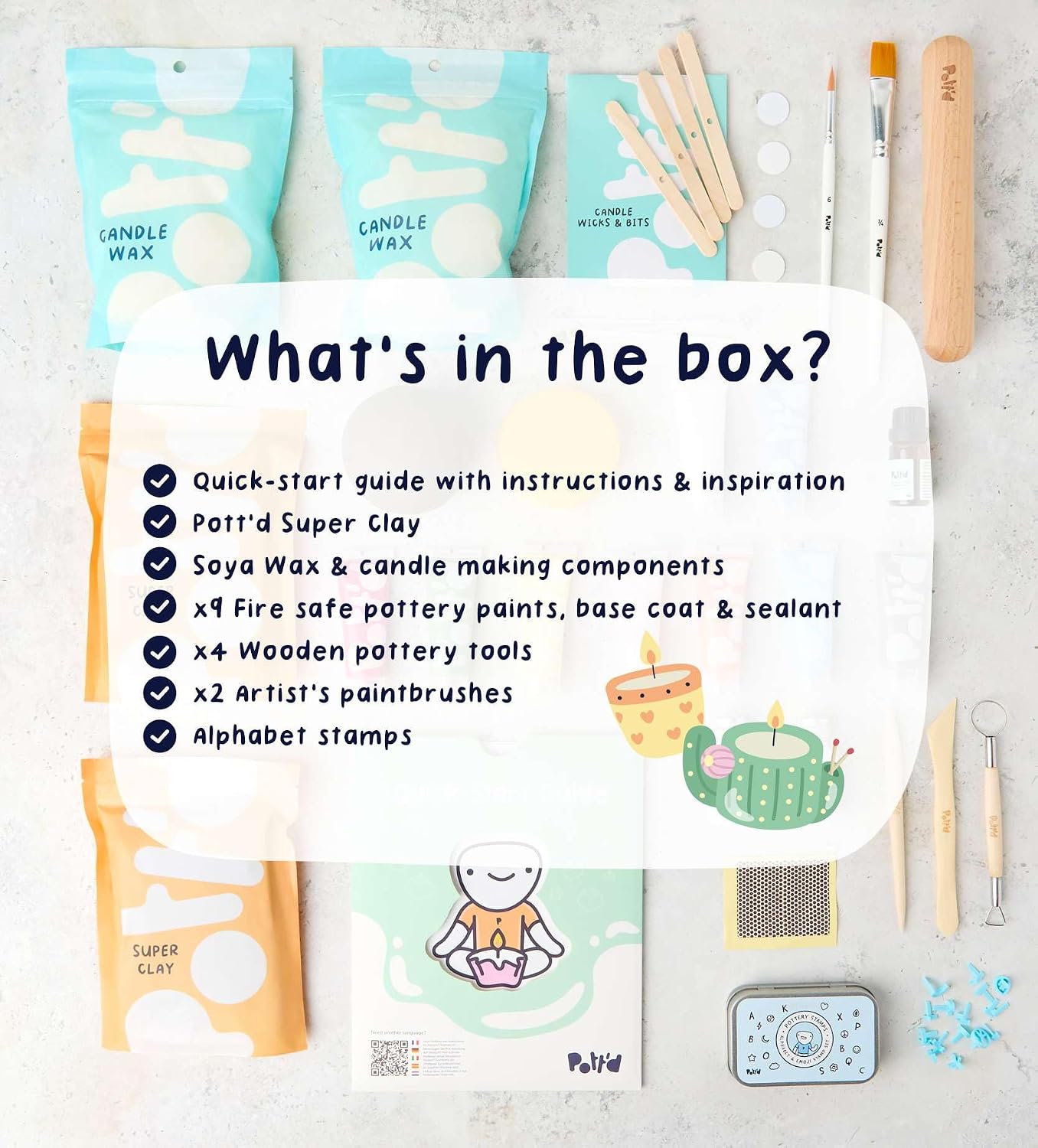 홈메이드 도자기 양초 만들기 키트, 성인용 DIY 양초 - Home Fragrance Kit 리뷰 및 가격