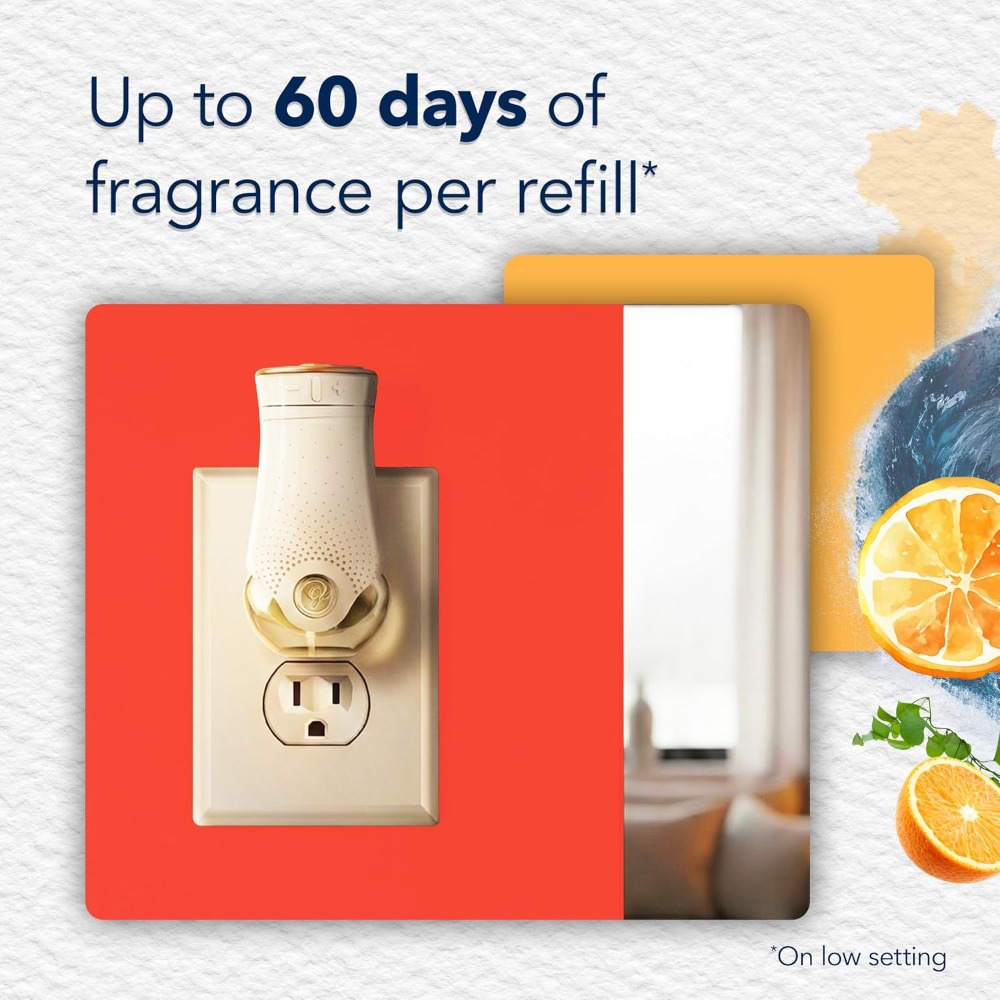 플러그인 리필 에어프레셔너 스타터 키트, 해안 햇살 시 - Home Fragrance Kit 리뷰 및 가격