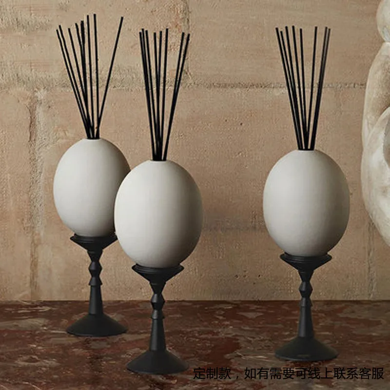 심플한 화이트 세라믹 에그쉘 아로마테라피 기하학적 장식 - In Home Fragrance Products 리뷰 및 가격